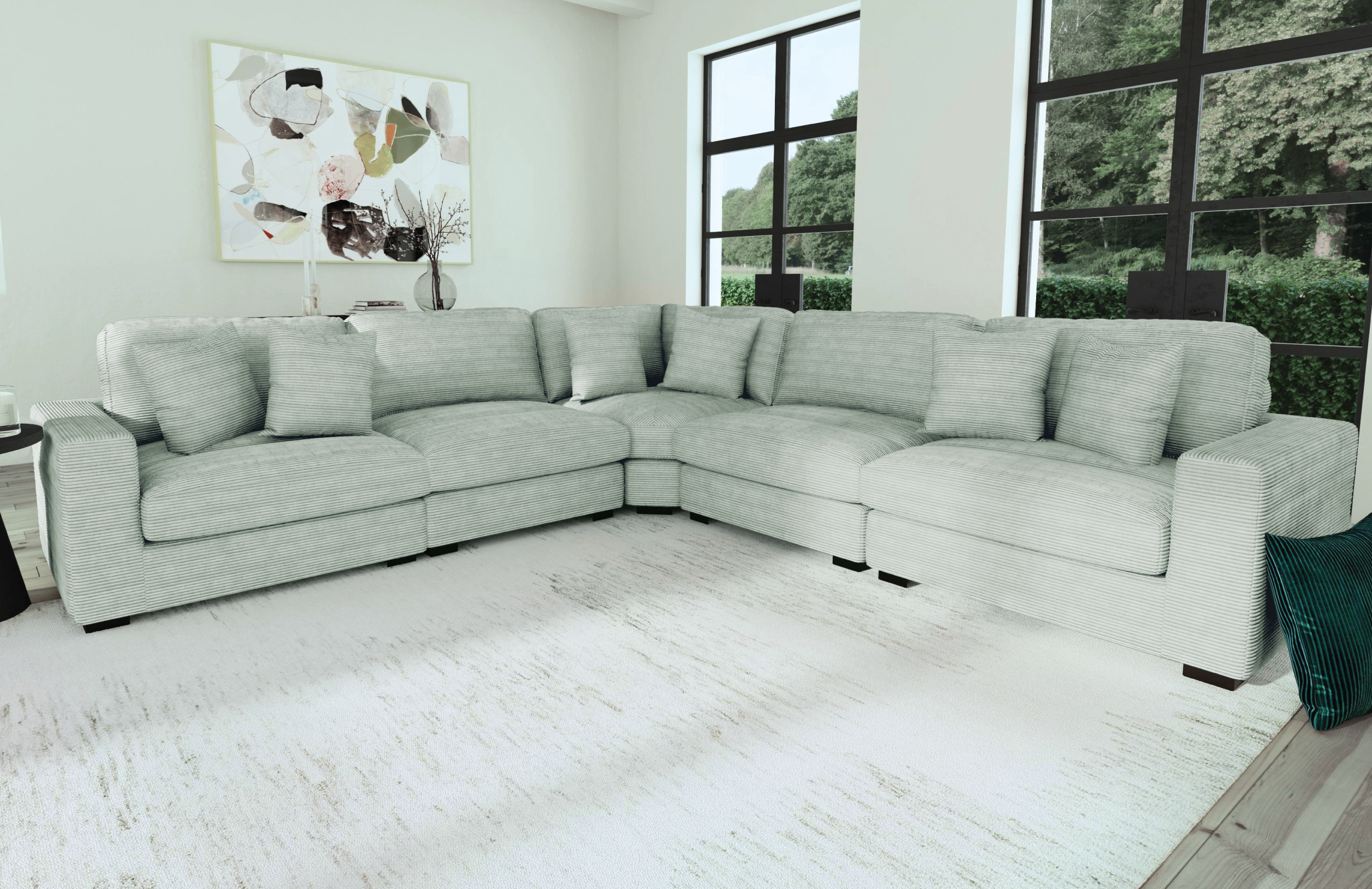 Comfort Element Sectional 5 Pieces 999-HT
